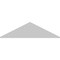 Ekena Millwork Peaked Cap 3 Spoke Architectural Grade PVC Pediment, 56"W x 15"H x 2"P (Pitch 6/12) PEDPS056X150PKC03 - alternate 6